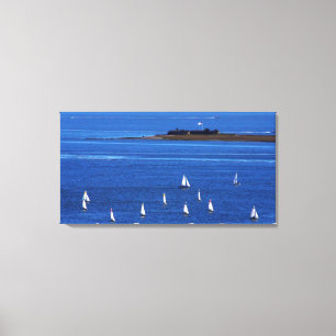 Charleston Harbour Canvas Print