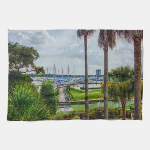 Charleston Harbour Kitchen Towel