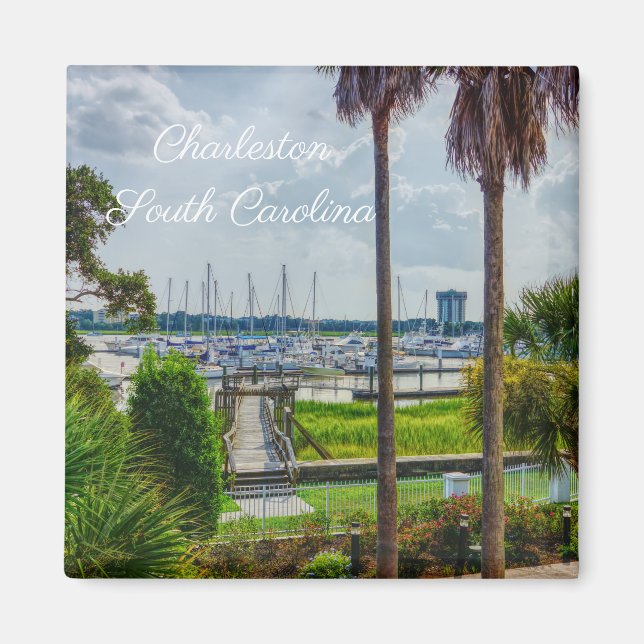 Charleston Harbour Magnet (Front)