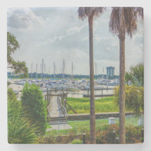 Charleston Harbour Stone Coaster