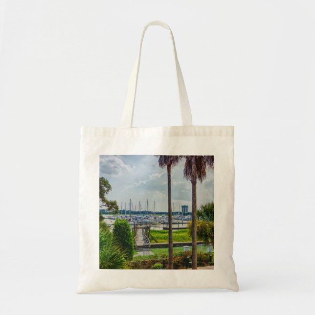 Charleston Harbour Tote Bag (Front)