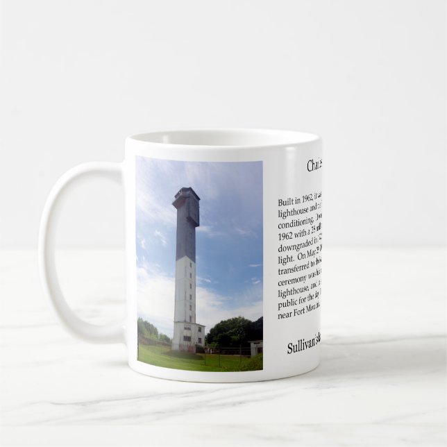 Charleston Lighthouse mug (Left)