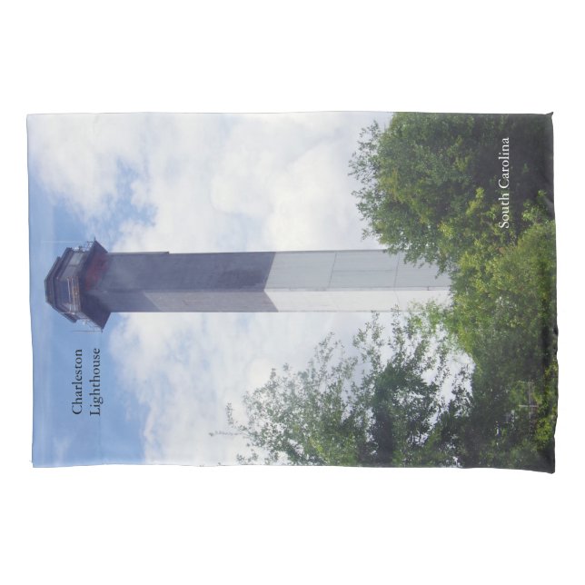 Charleston Lighthouse pillowcase (Front)