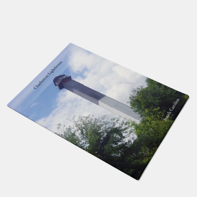 Charleston Lighthouse rug (Angled)
