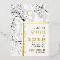 Charleston Love Locator | City Themed Wedding