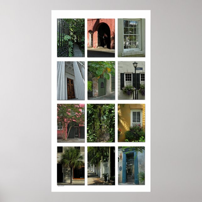 Charleston Portals Photo Poster Print (Front)