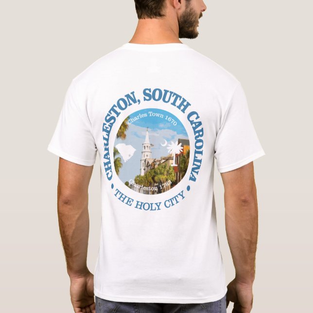 Charleston SC (C) T-Shirt (Back)