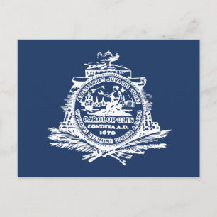 Charleston, SC Flag Postcard