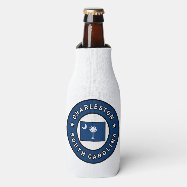 Charleston South Carolina Bottle Cooler (Bottle Front)