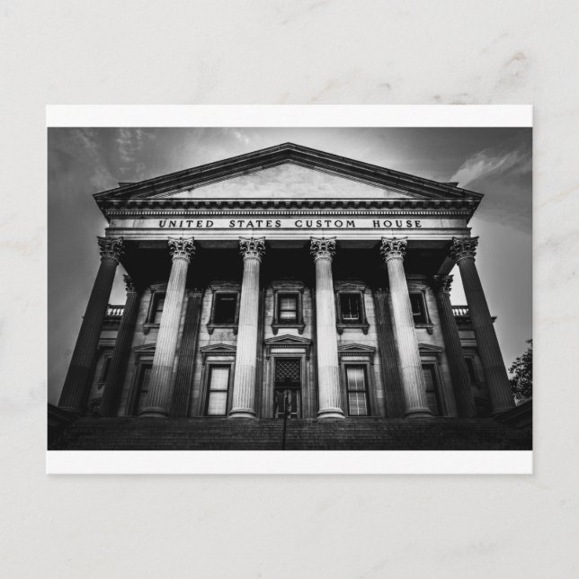 Charleston South Carolina Custom House Postcard (Front)