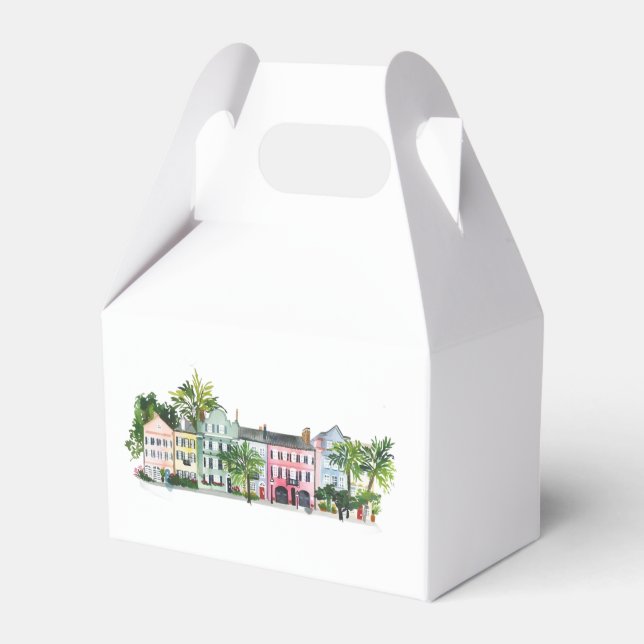 Charleston South Carolina Favor Box (Front Side)