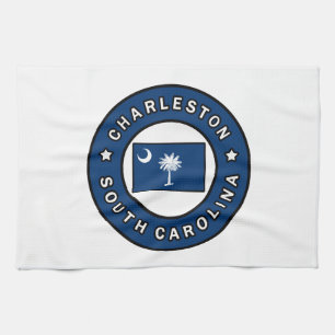 Charleston South Carolina Kitchen Towel