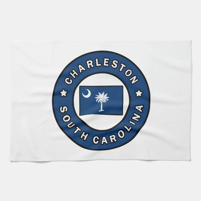 Charleston South Carolina Kitchen Towel (Horizontal)