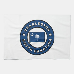 Charleston South Carolina Kitchen Towel
