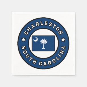 Charleston South Carolina Napkin