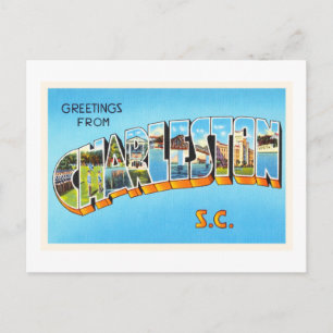 Charleston South Carolina SC Old Vintage Postcard- Postcard