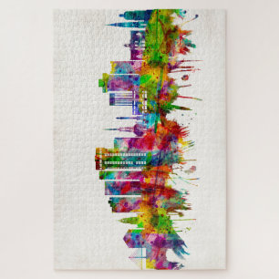 Charleston South Carolina Skyline Jigsaw Puzzle