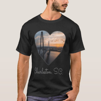 Charleston South Carolina Vacation Ravenel Bridge  T-Shirt
