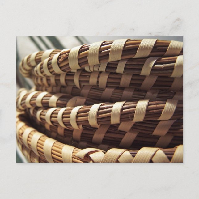 Charleston Sweetgrass Baskets Postcard (Front)