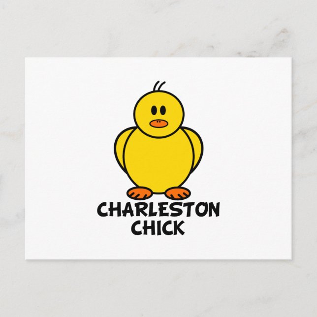 Charleston West Virginia Chick Postcard (Front)