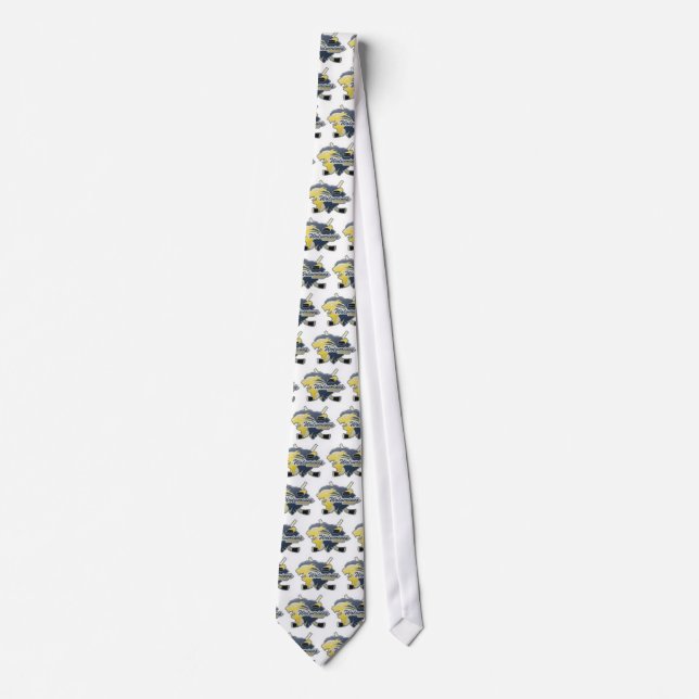 Charleston Wolverines - Customized Tie (Front)