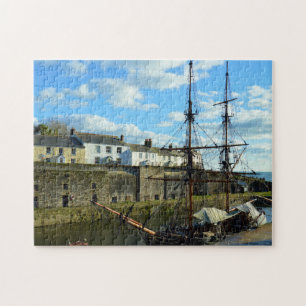 Charlestown Cornwall England Poldark Location Jigsaw Puzzle