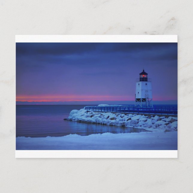 Charlevoix Light 2759 Postcard (Front)