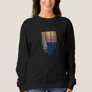 Charlevoix Mi Michigan Michigander Sailboat Lake S Sweatshirt
