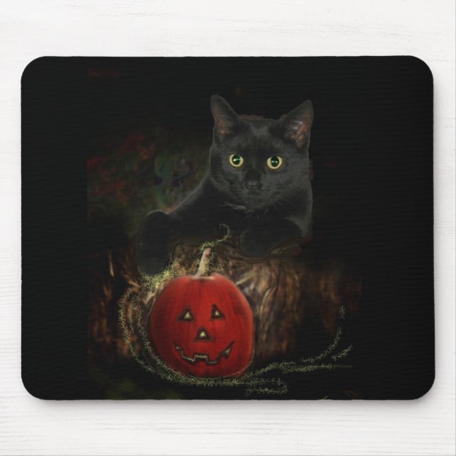 Charlie and His Magical Pumpkin Mousepad (Front)