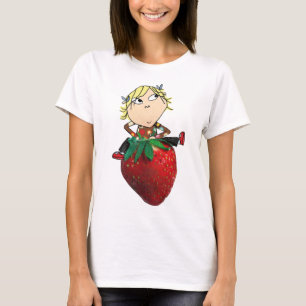 Charlie and lola - Lola on a Strawberry T-Shirt