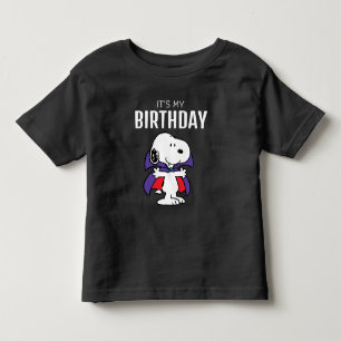 Charlie Brown and Gang Halloween Birthday Party Toddler T-shirt