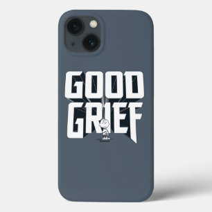 Charlie Brown "Good Grief" Rock Band Tee Graphic iPhone 13 Case
