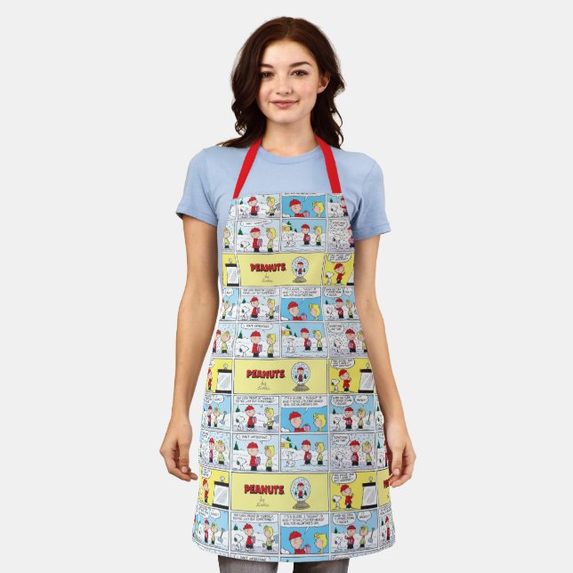 Charlie Brown | Snow Globe Apron (Worn)