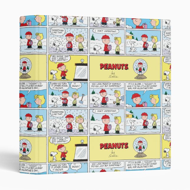 Charlie Brown | Snow Globe Binder (Front/Spine)