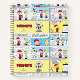 Charlie Brown   Snow Globe Notebook