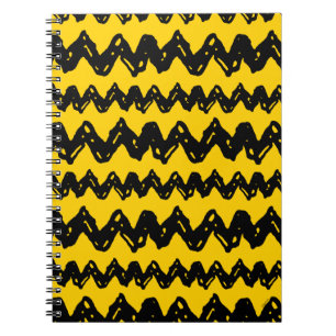 Charlie Brown Zig Zag Pattern Notebook