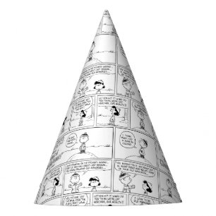 Charlie Brown's Memories At The Pitcher's Mound Party Hat