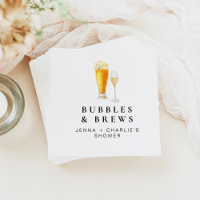 CHARLIE Bubbles & Brews Couples Shower Welcome