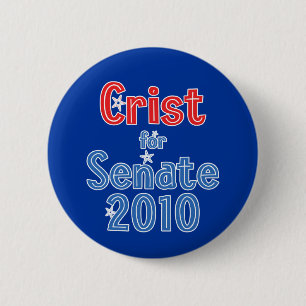 Charlie Crist for Senate 2010 Star Design 2 Inch Round Button