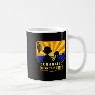 Charlie Don't Surf _ Funny Movie Premium  Coffee Mug