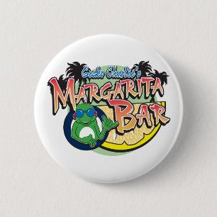 Charlie Geckos Margarita Bar 2 Inch Round Button