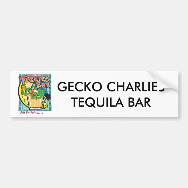 CHARLIE-in-SHOT Bumper Sticker (Front)