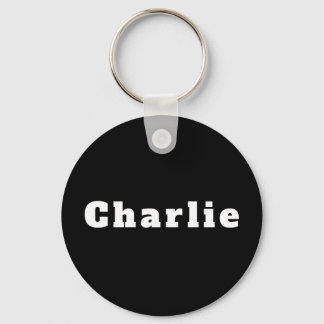 Charlie Keychain
