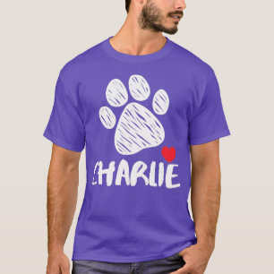 Charlie My Dog Charlie I love My Dog Charlie Puppy T-Shirt