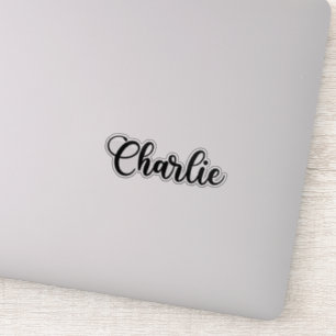Charlie Name - Handwritten Calligraphy