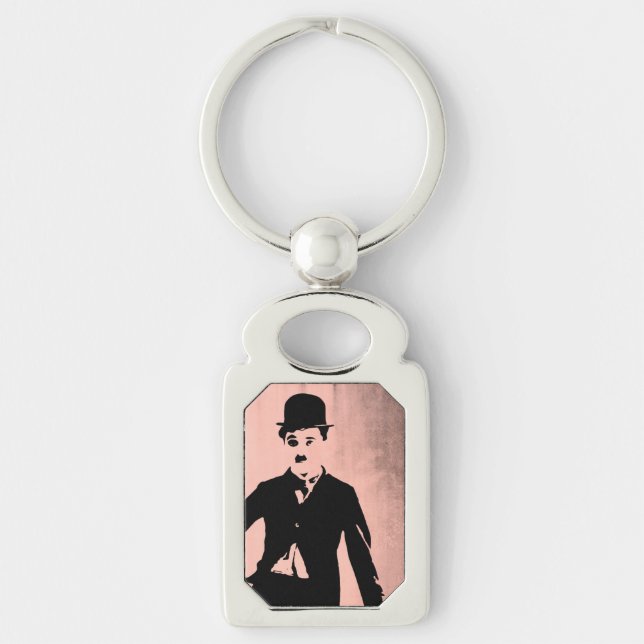 Charlie - Orange Keychain (Front)