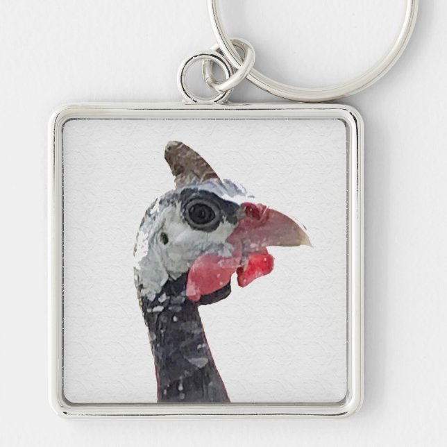 Charlie Premium Square Keychain (Front)