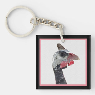 Charlie Square Keychain