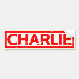 Charlie Stamp Bumper Sticker
