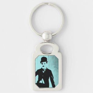 Charlie - Teal Keychain